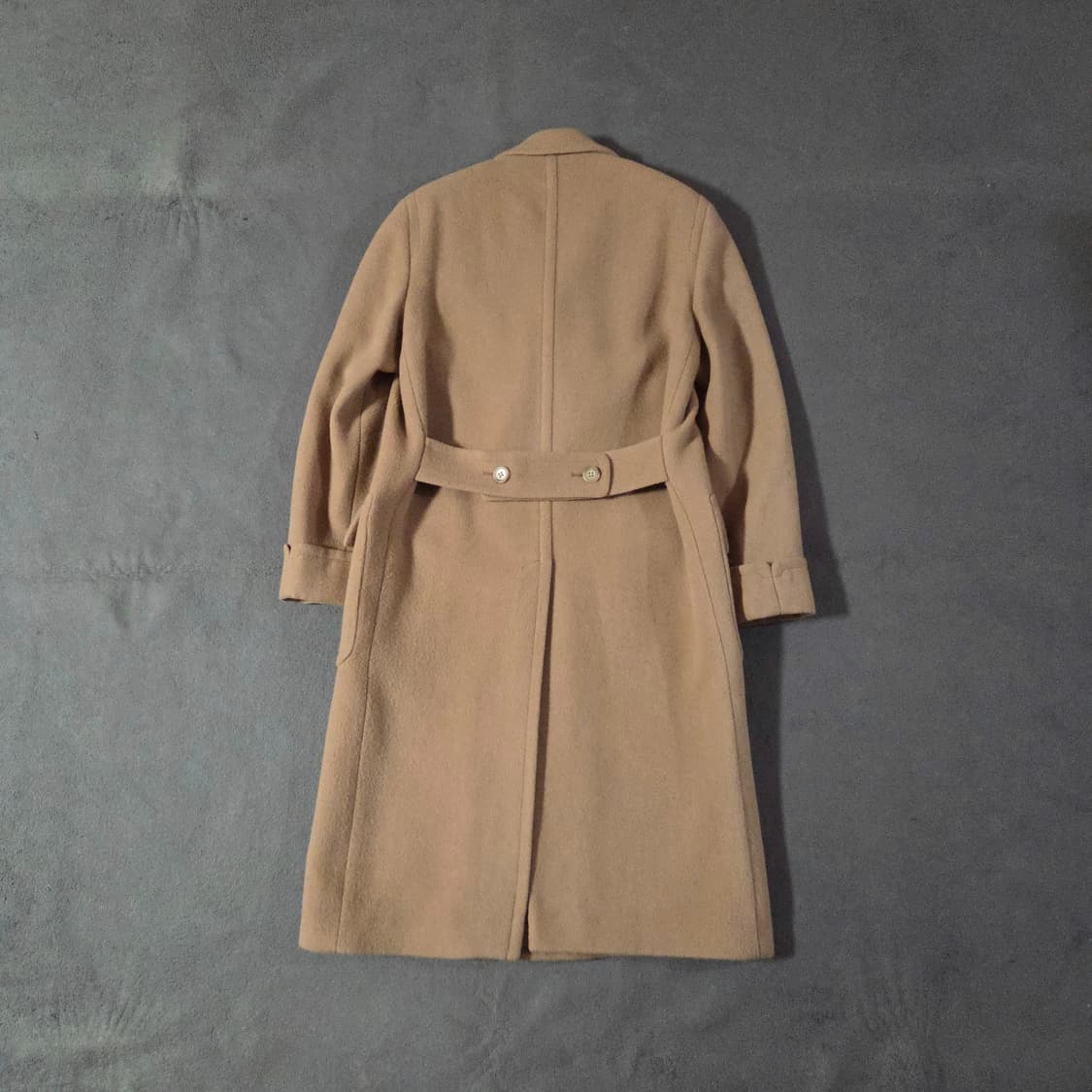 폴로 카멜헤어 브레스티드 더블 코트 38R 상품이미지4