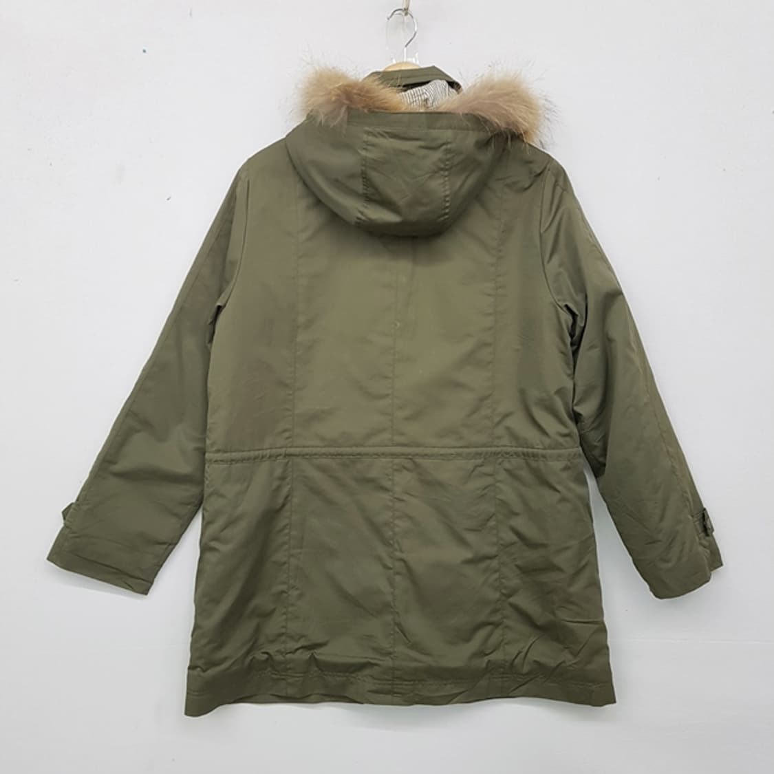 KEITH 퀼팅 하프 코트 카키 상품이미지4