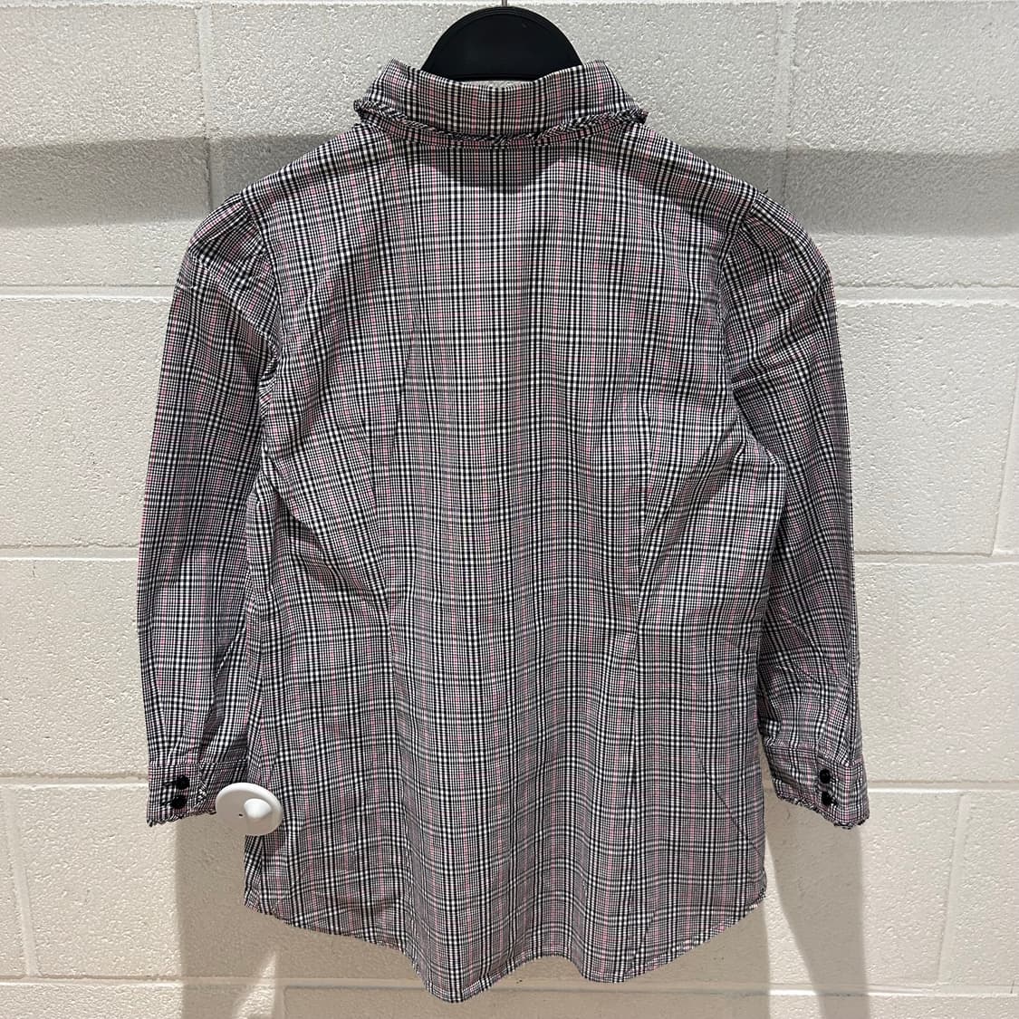 Burberry Logo Embroidered check Shirts 상품이미지7