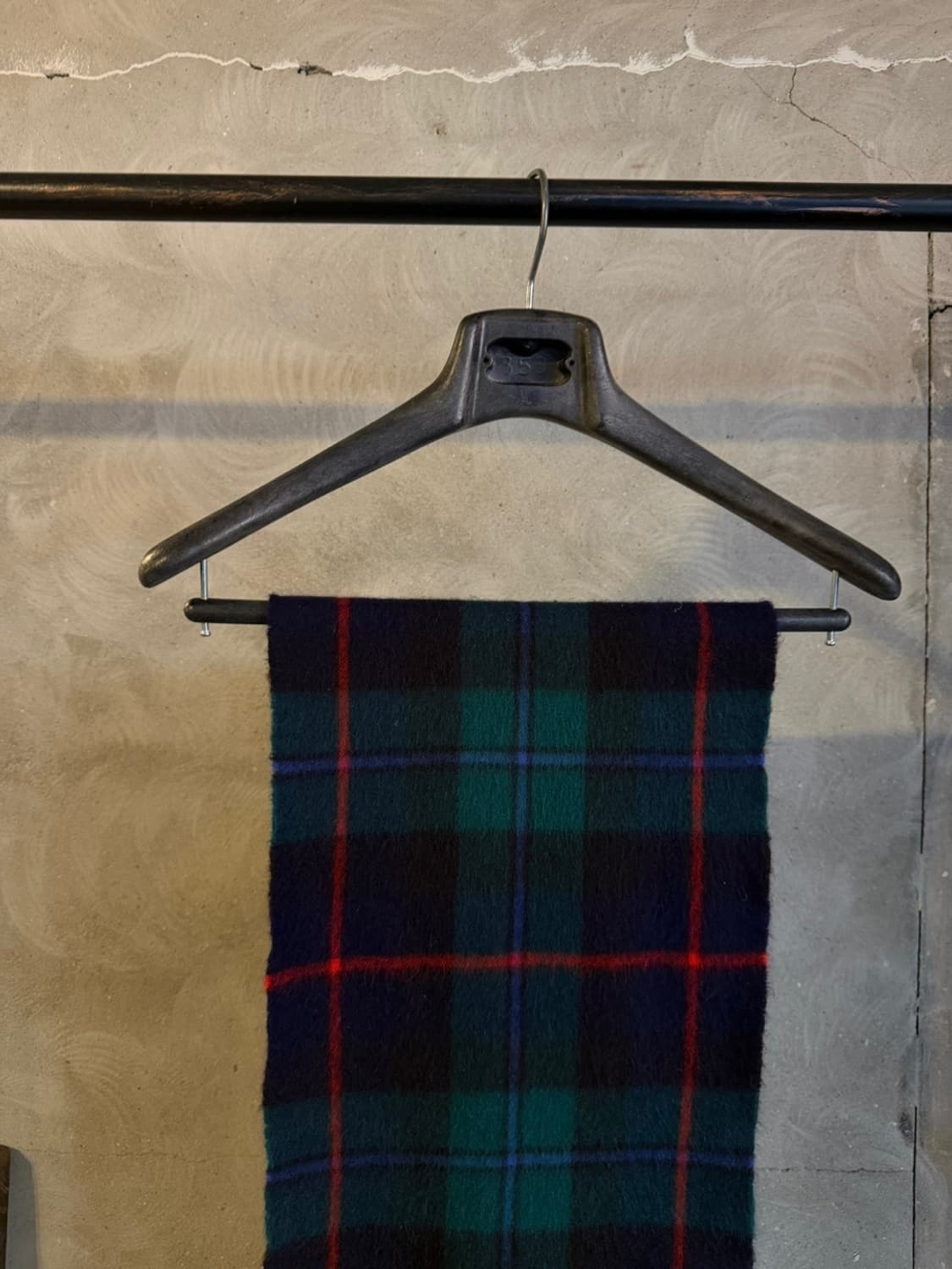 BEGG 스코티쉬 블랙와치 머플러 상품이미지6