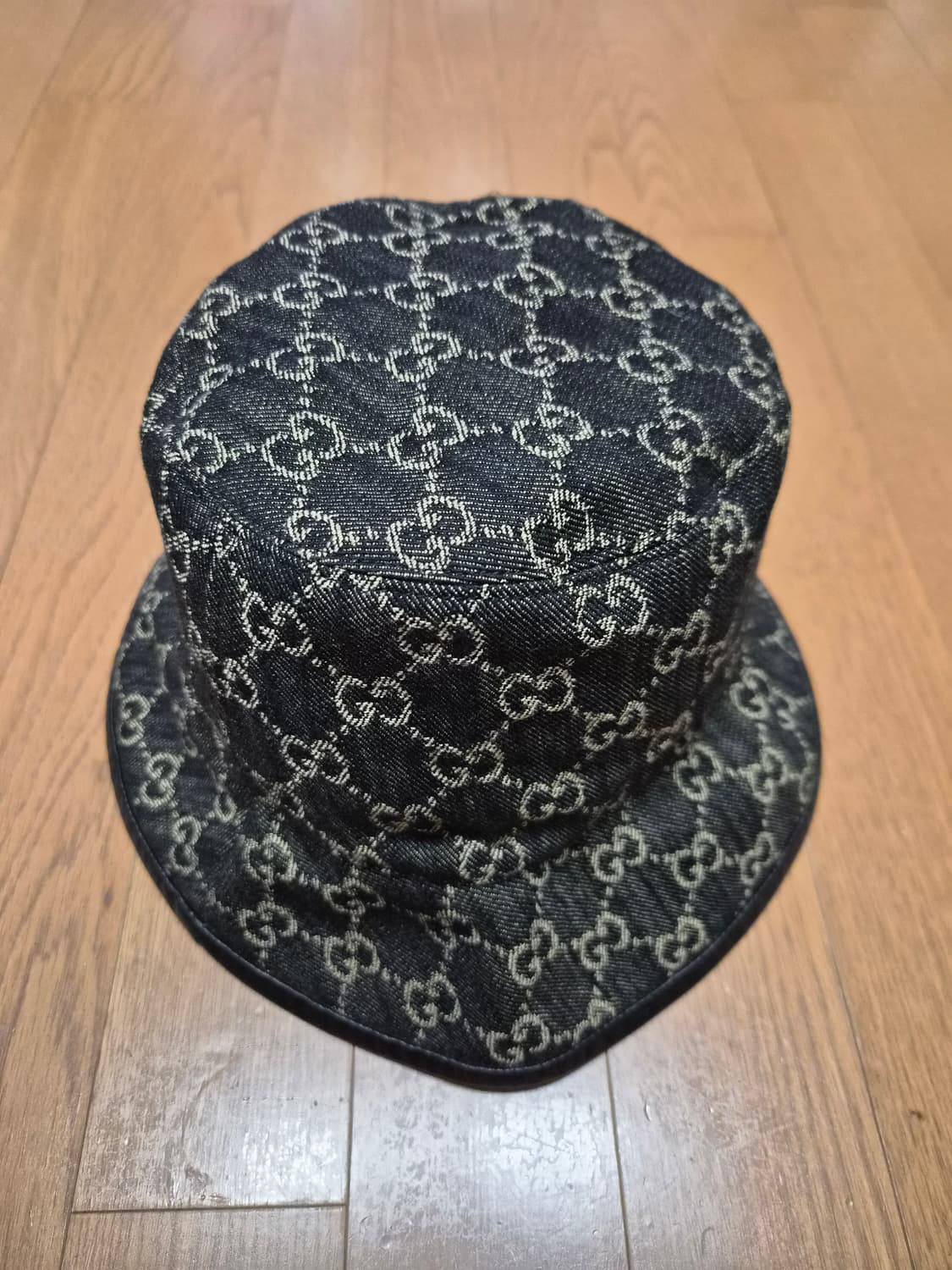 (정품) 구찌 GG 캔버스 벙거지 버킷햇 M사이즈 명품 모자 상품이미지1