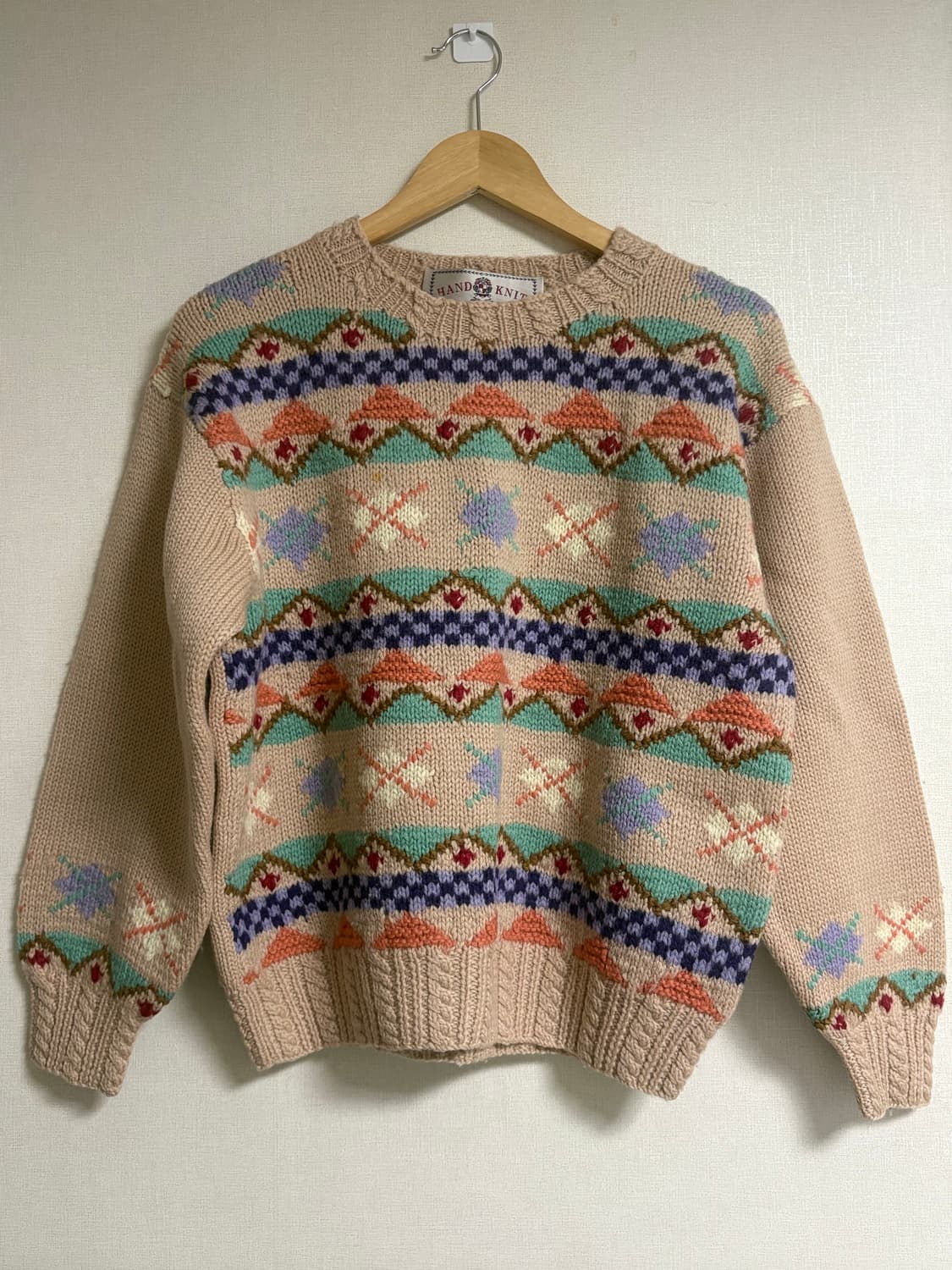 Pan planning 노르딕패턴 니트 상품이미지1