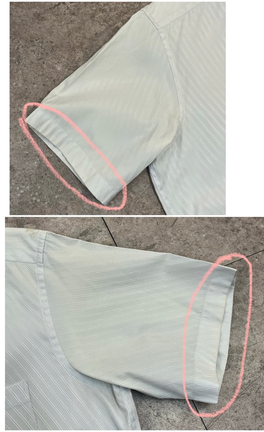 지방시 포켓 반팔 셔츠 100 #csz3498 상품이미지7