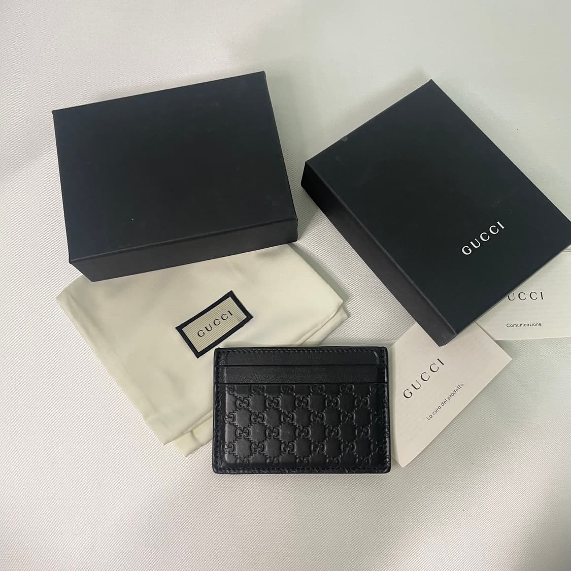 구찌 카드지갑 블랙 상품이미지6
