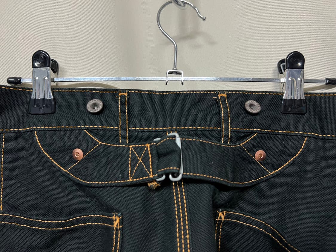 캐피탈 럼버팬츠 블랙 3사이즈 상품이미지5