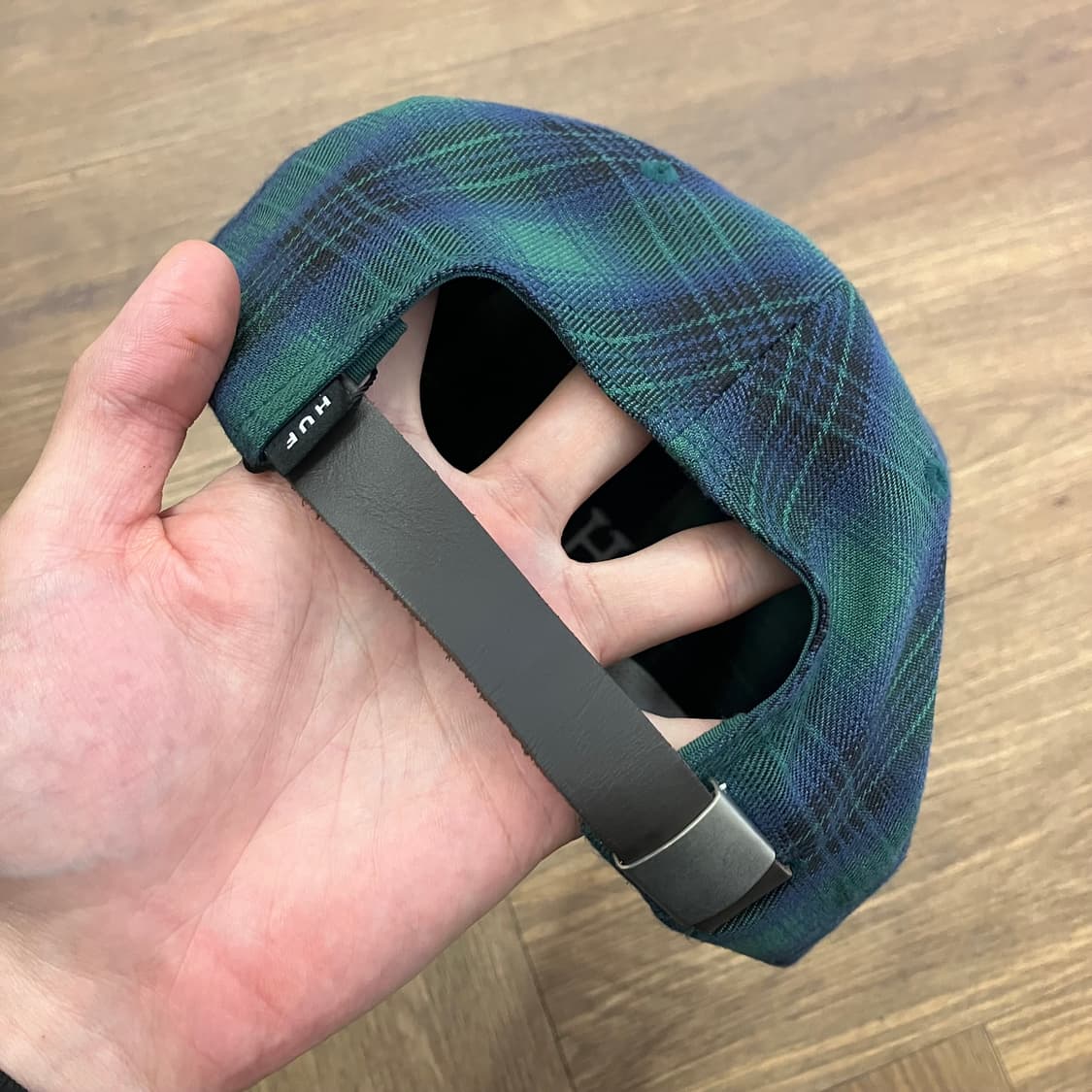 N136 허프 체크 볼캡 모자 상품이미지2