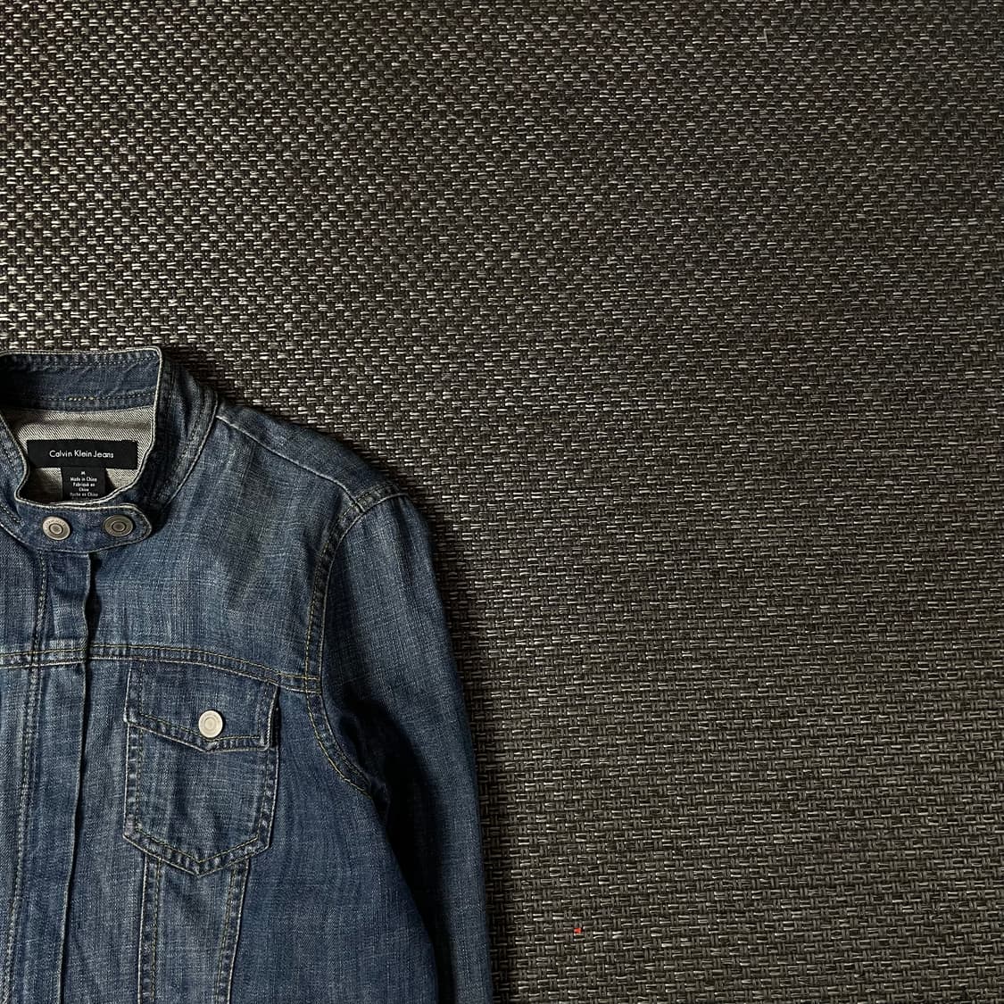 캘빈클라인 중청 투포켓 데님 자켓 M 상품이미지3
