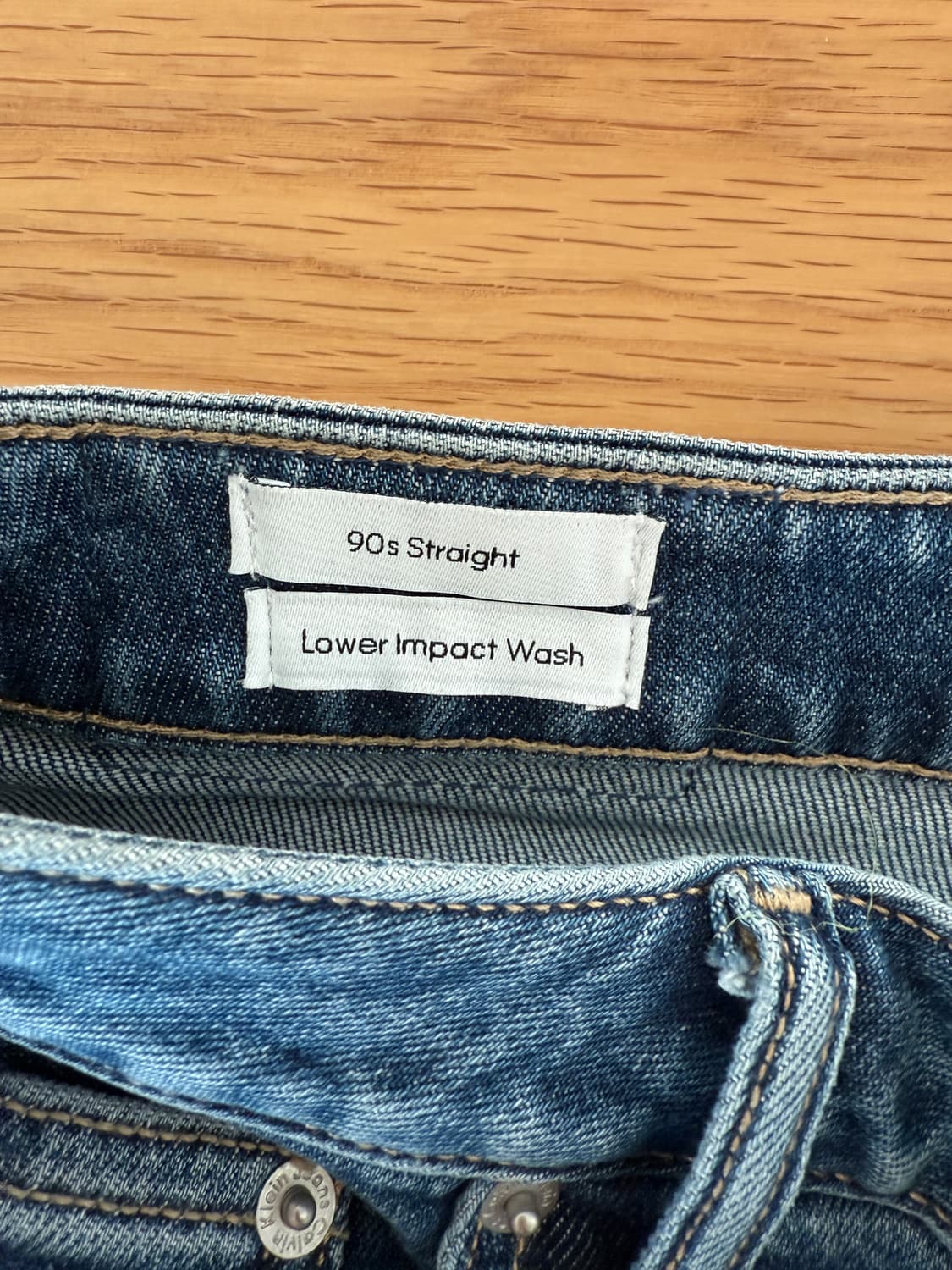 켈빈클라인(CK) 90's 스트레이트 데님 팬츠 상품이미지9