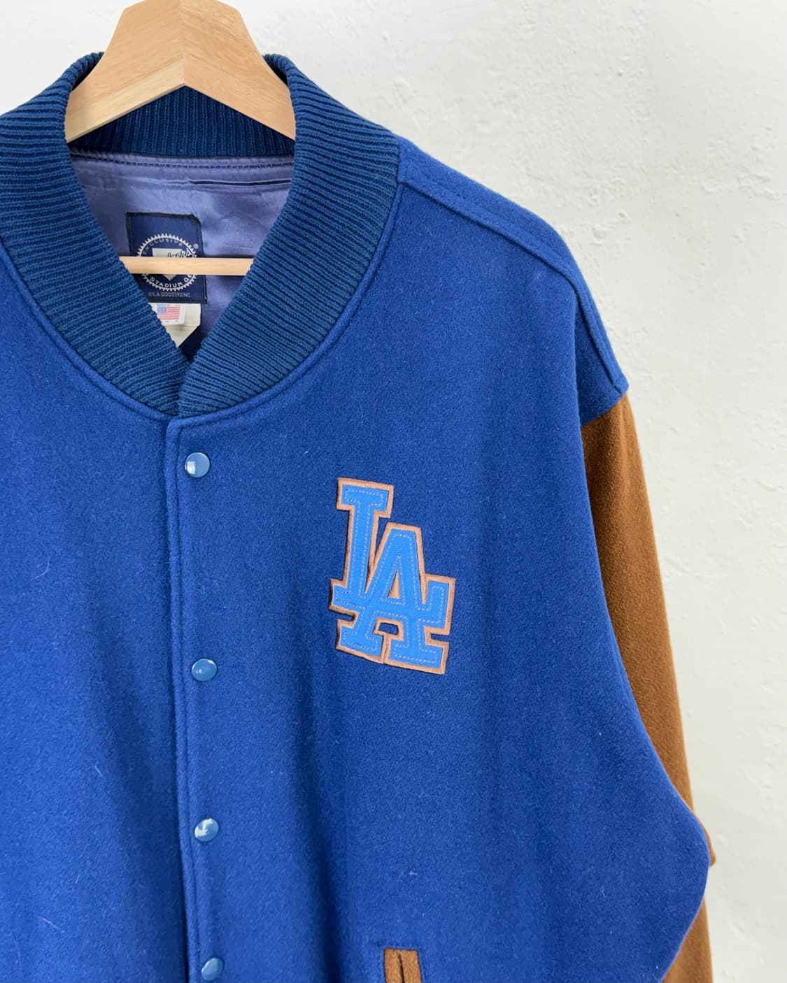 la 다저스 90s 월드 챔피언스 시리즈 바시티 자켓 상품이미지4