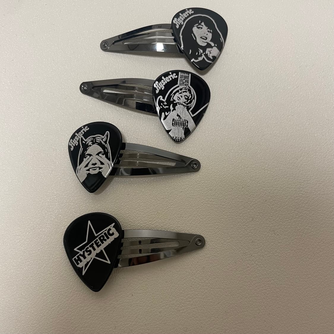 히스테릭글래머 기타 피크 헤어핀 세트 상품이미지2