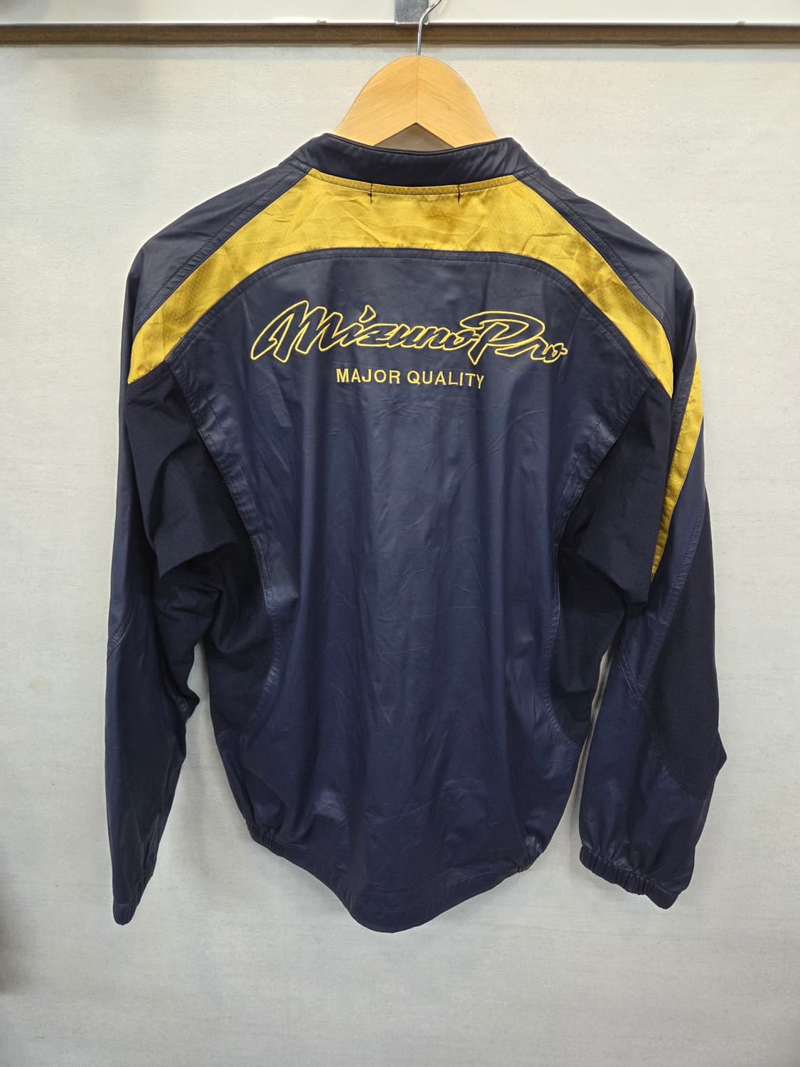 미즈노 베이스볼 웜업 반집업 자켓 m 상품이미지2