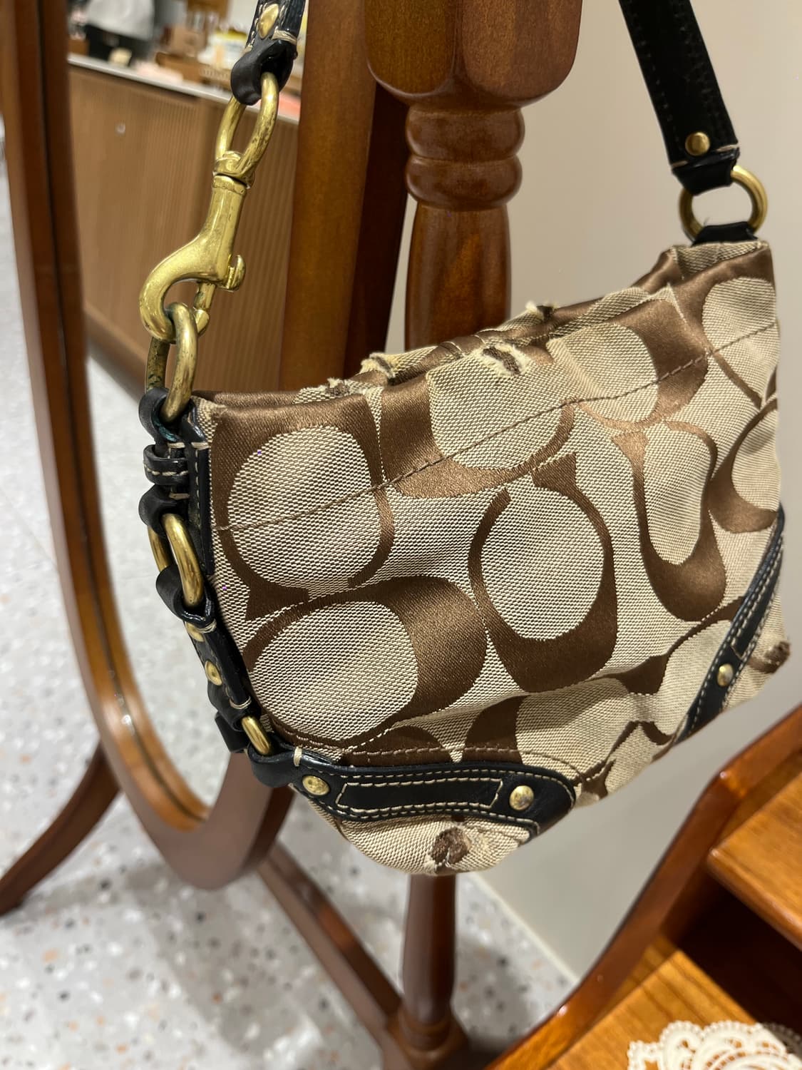 Coach Mini Square Bag 상품이미지6
