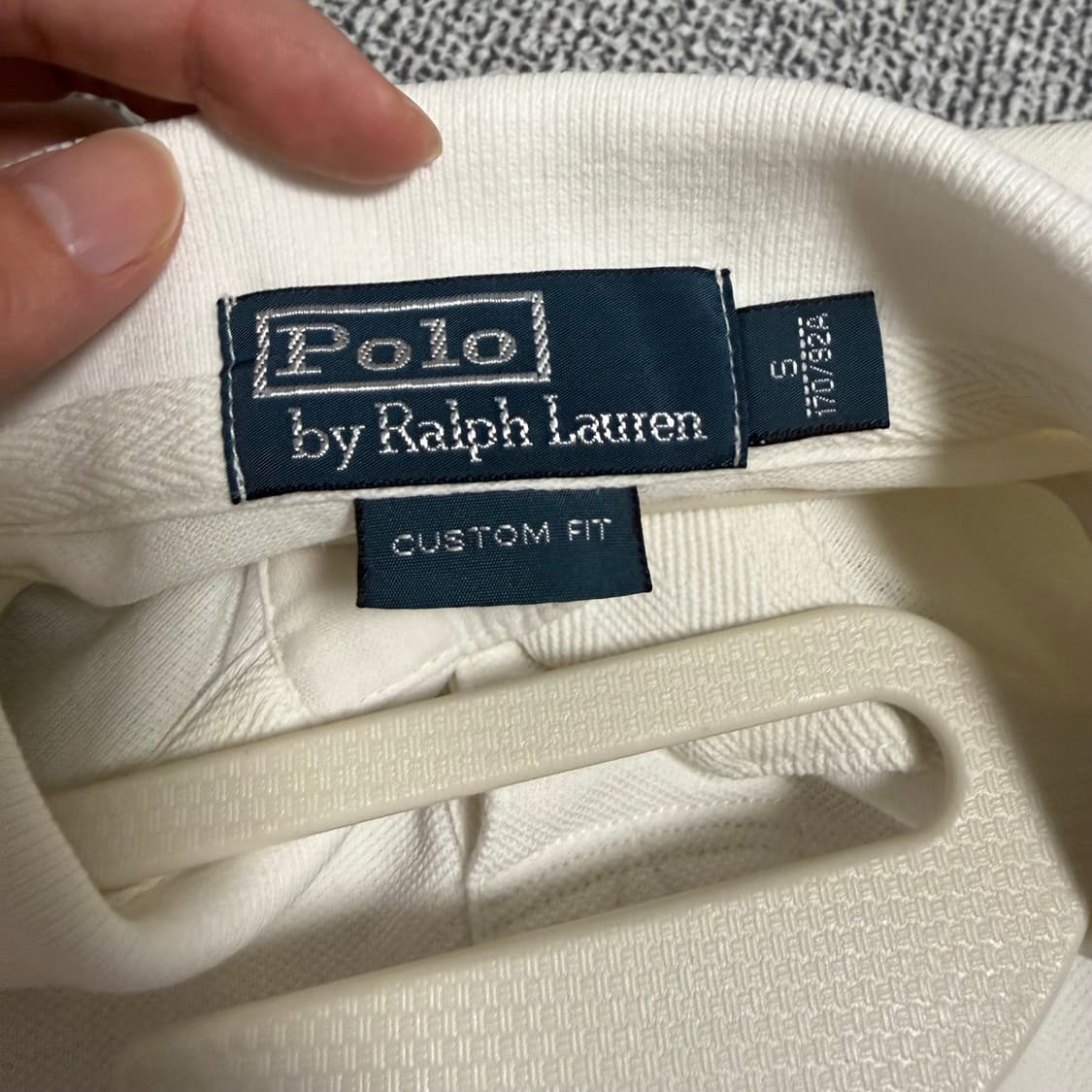 폴로 랄프로렌 요트 클럽 빅포니 반팔 카라티 화이트 S 상품이미지3