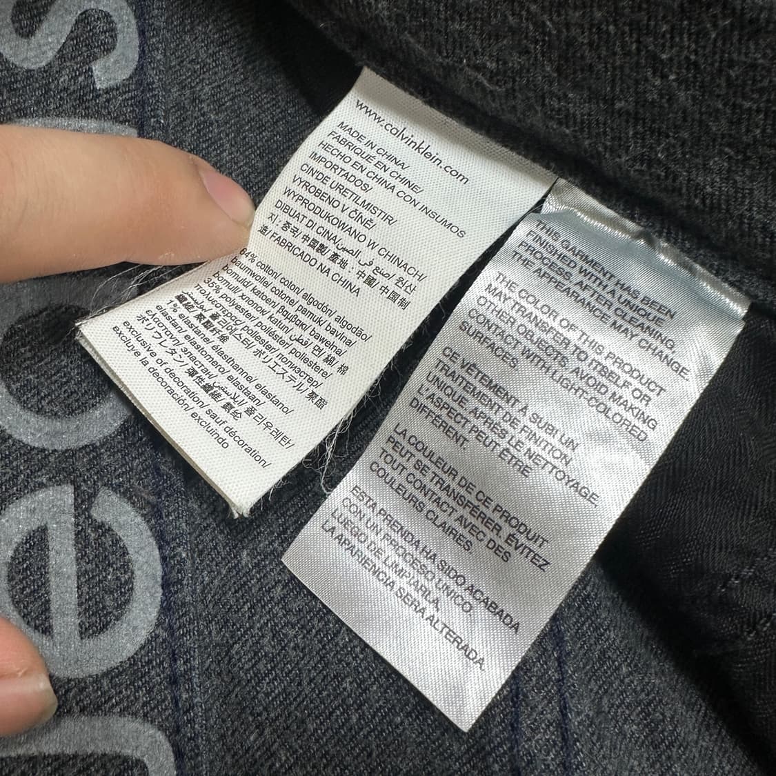 캘빈클라인 진(Calyin Klein Jecins) 루즈핏 데님 팬츠 상품이미지7