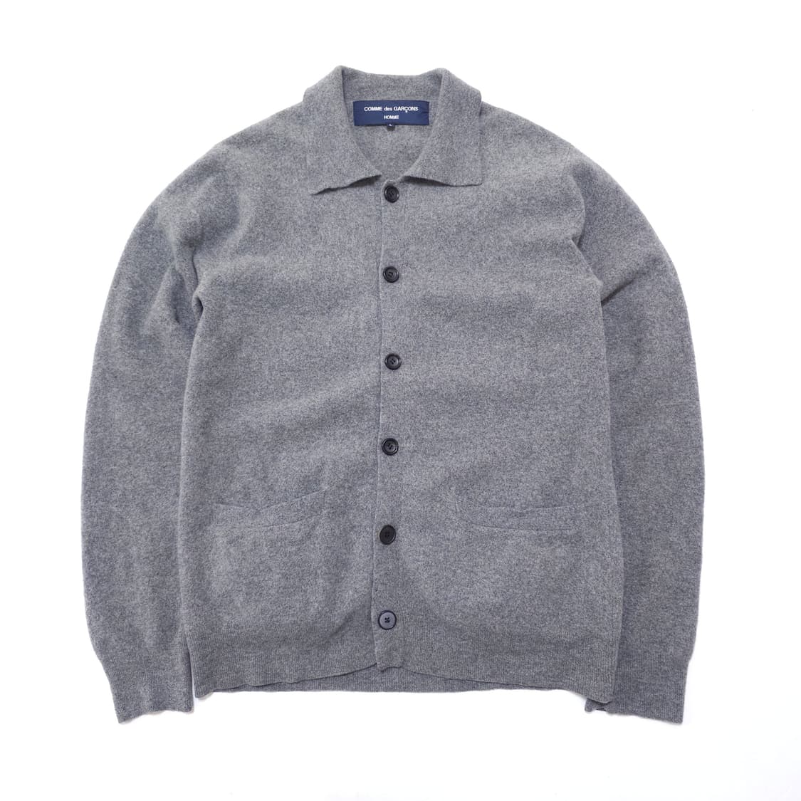 꼼데가르송 옴므 펠트 카라 가디건 상품이미지1