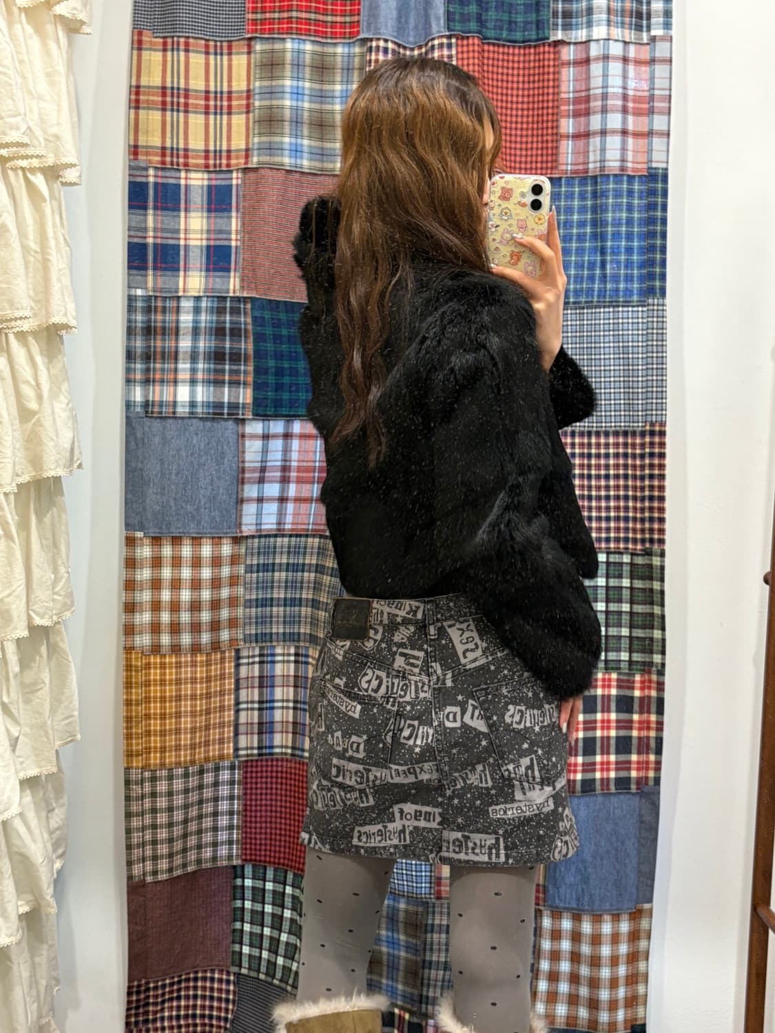 히스테릭글래머 패턴 미니스커트 상품이미지4