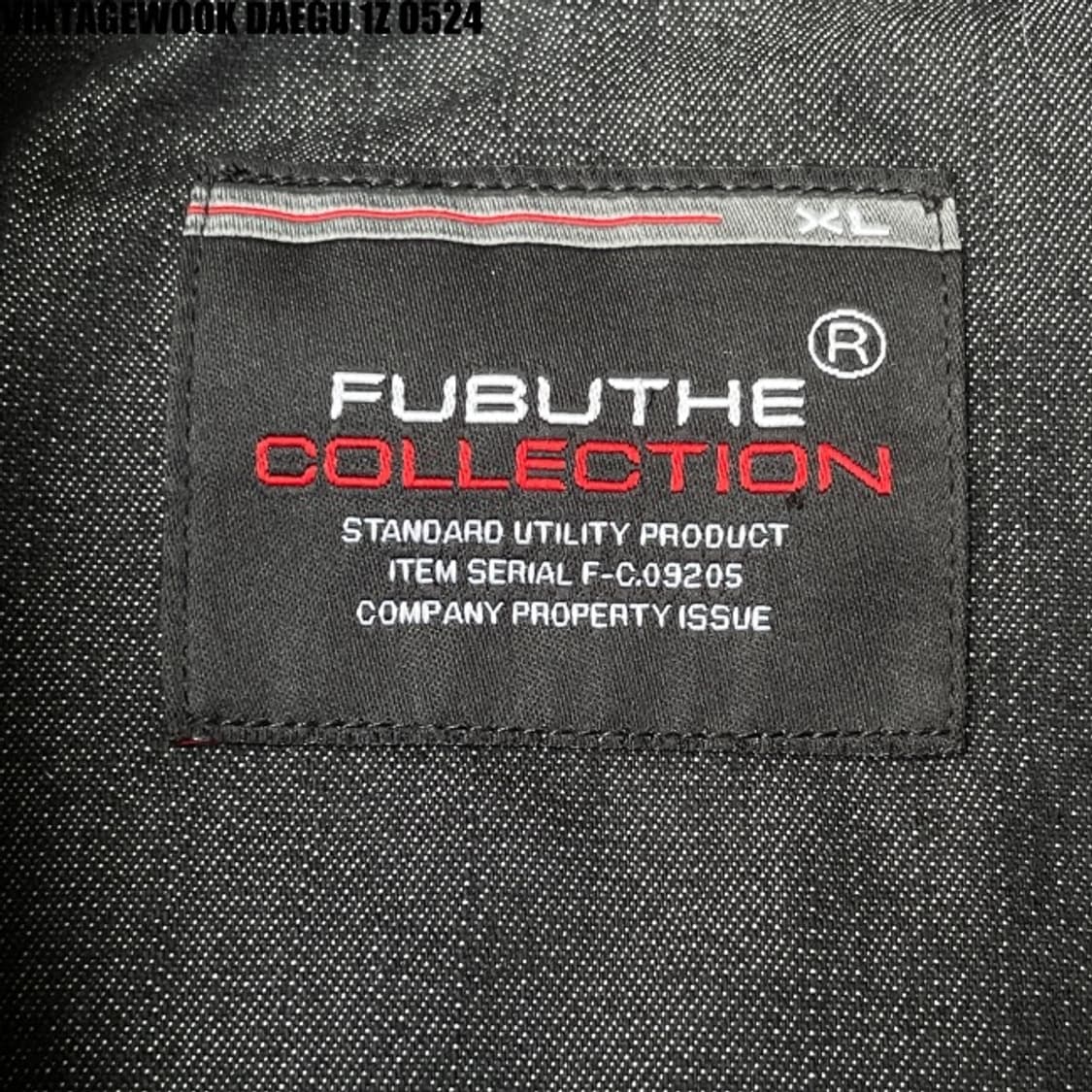 후부 올드스쿨 데님 집업 상품이미지3