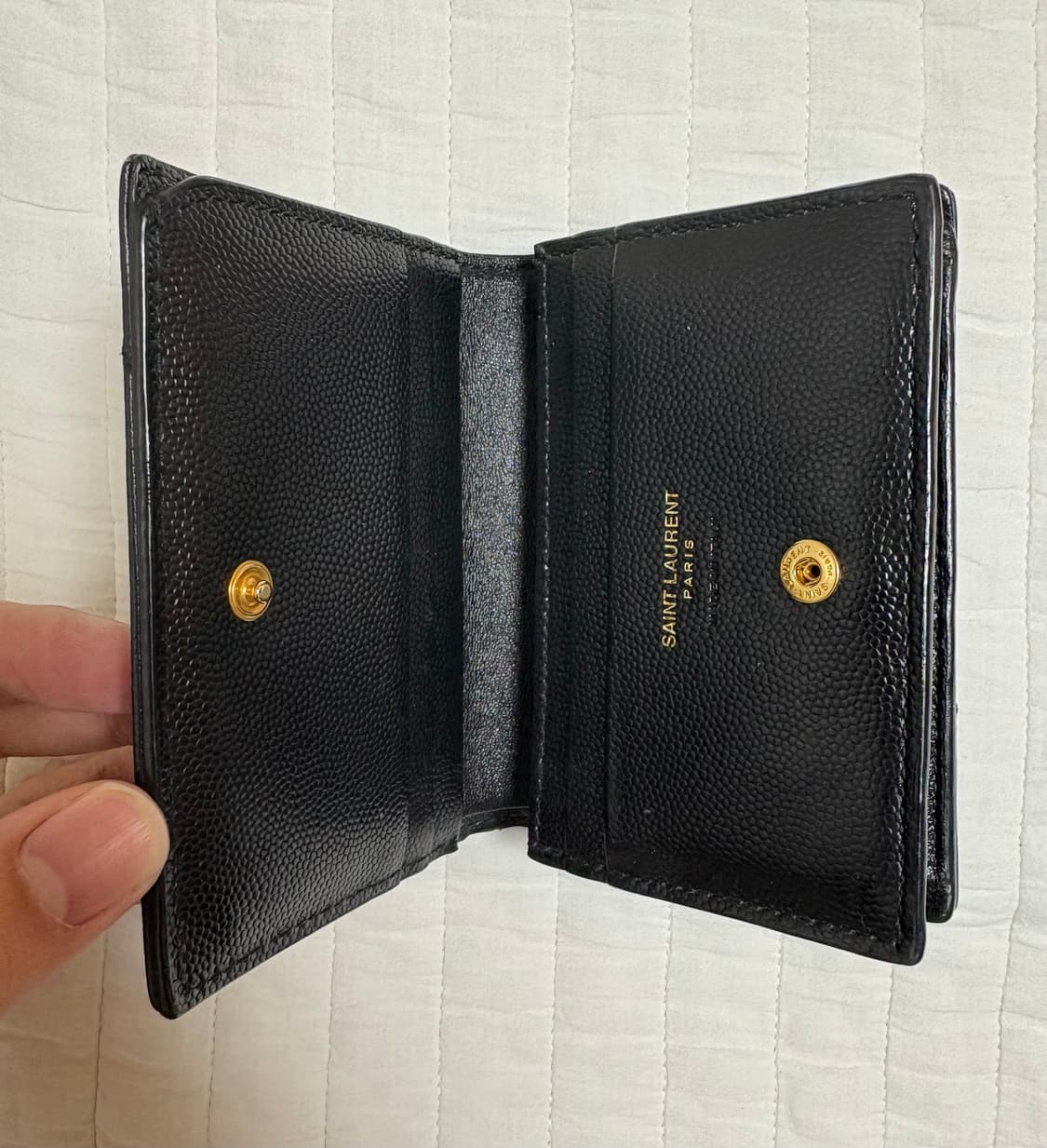 입생로랑 모노그램 마틀라세 반지갑 금장 풀박스 국내정품 상품이미지3