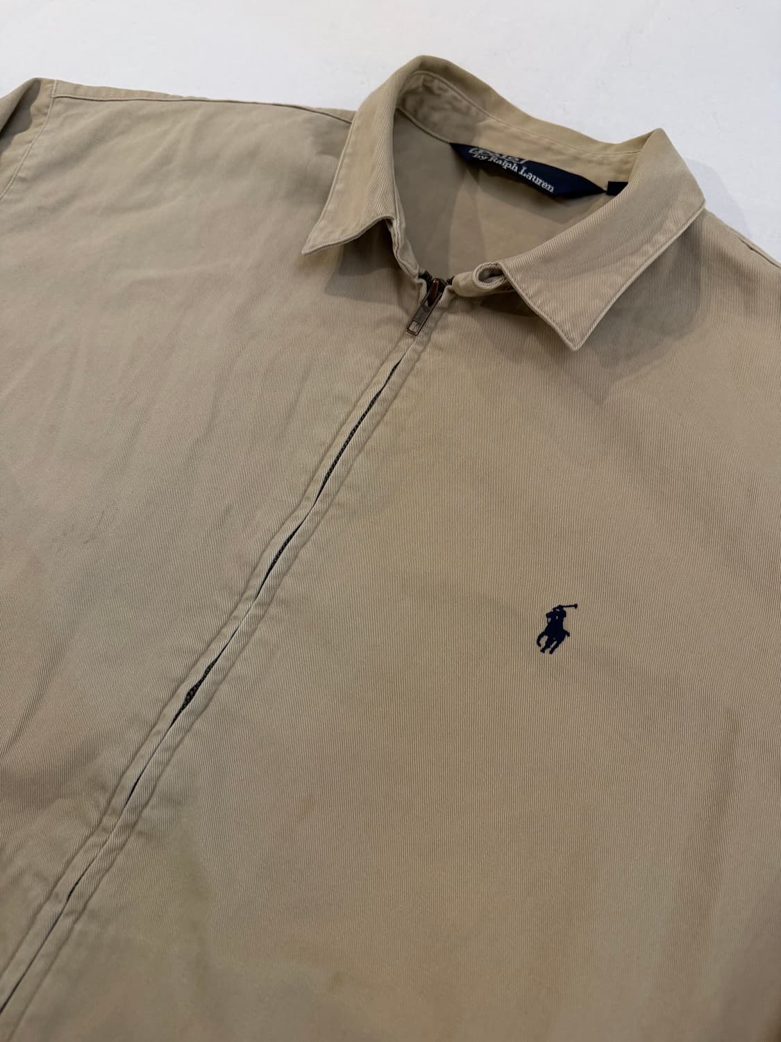 90s 폴로 랄프로렌 바라쿠타 스윙탑 봄버자켓 베이지 상품이미지2