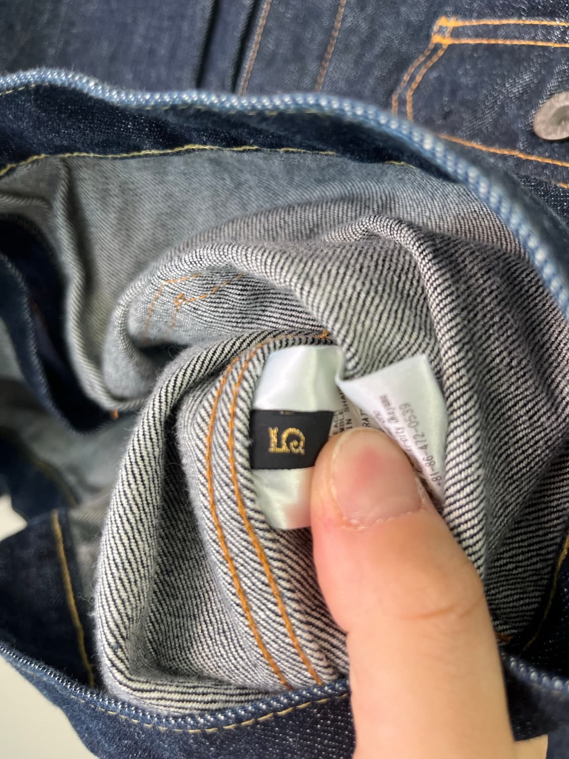 [105] 캐피탈 14oz 데님자켓 데님1st자켓 상품이미지2