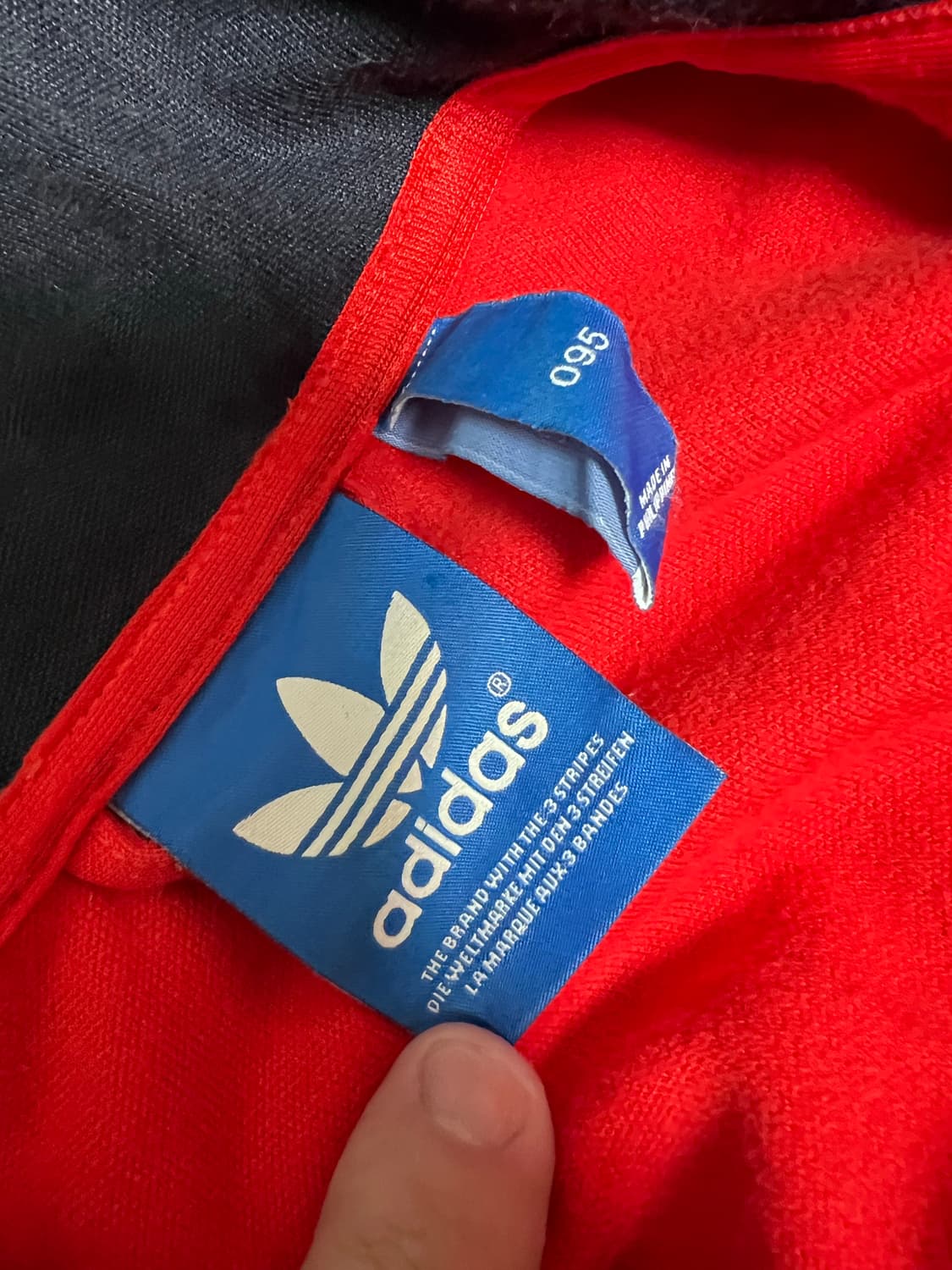 아디다스 스페인 국대 올드스쿨 져지 트랙탑 상품이미지3