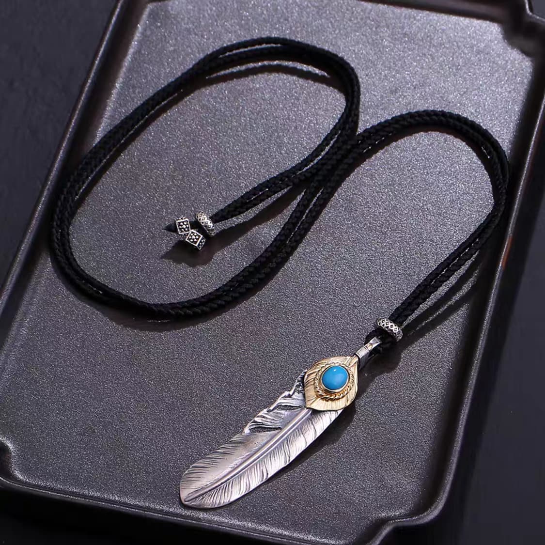 Oceanora 925 실버 깃털 목걸이 상품이미지6