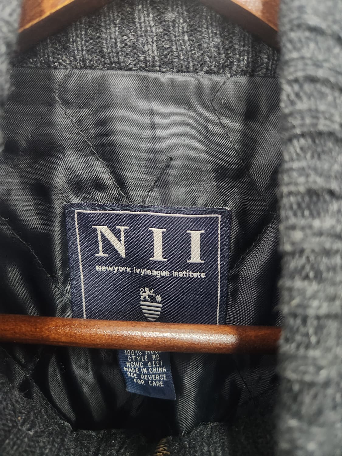 NII  니트집업 상품이미지6