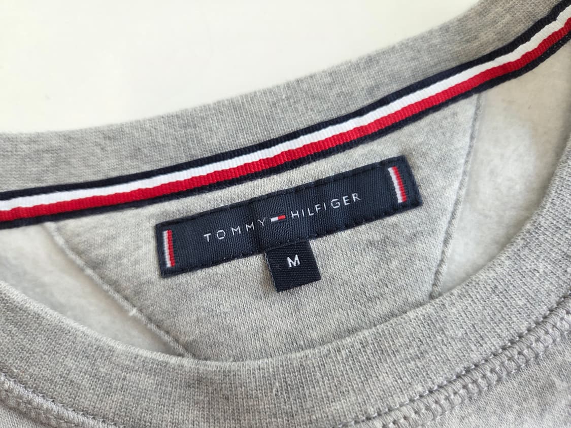 타미힐피거 스펠아웃 박시 스웻셔츠 맨투맨 그레이 M 상품이미지4
