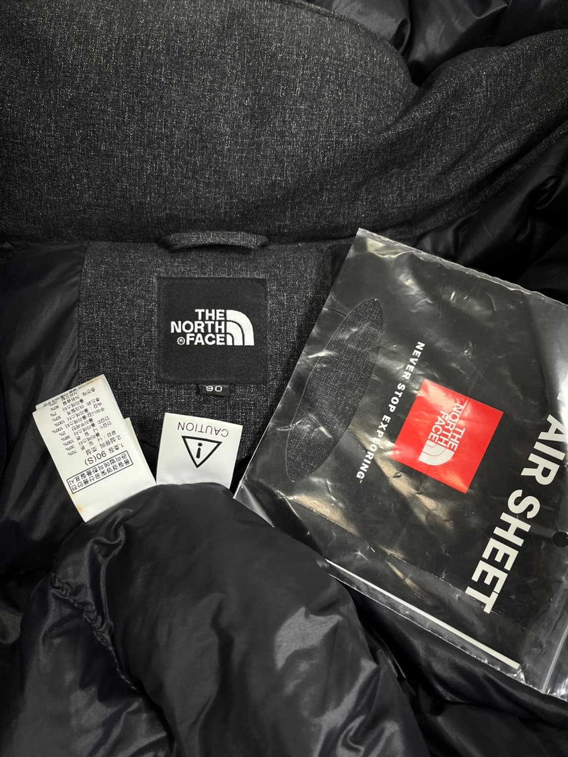 노스페이스 구스다운 하프 패딩/#2570 상품이미지6