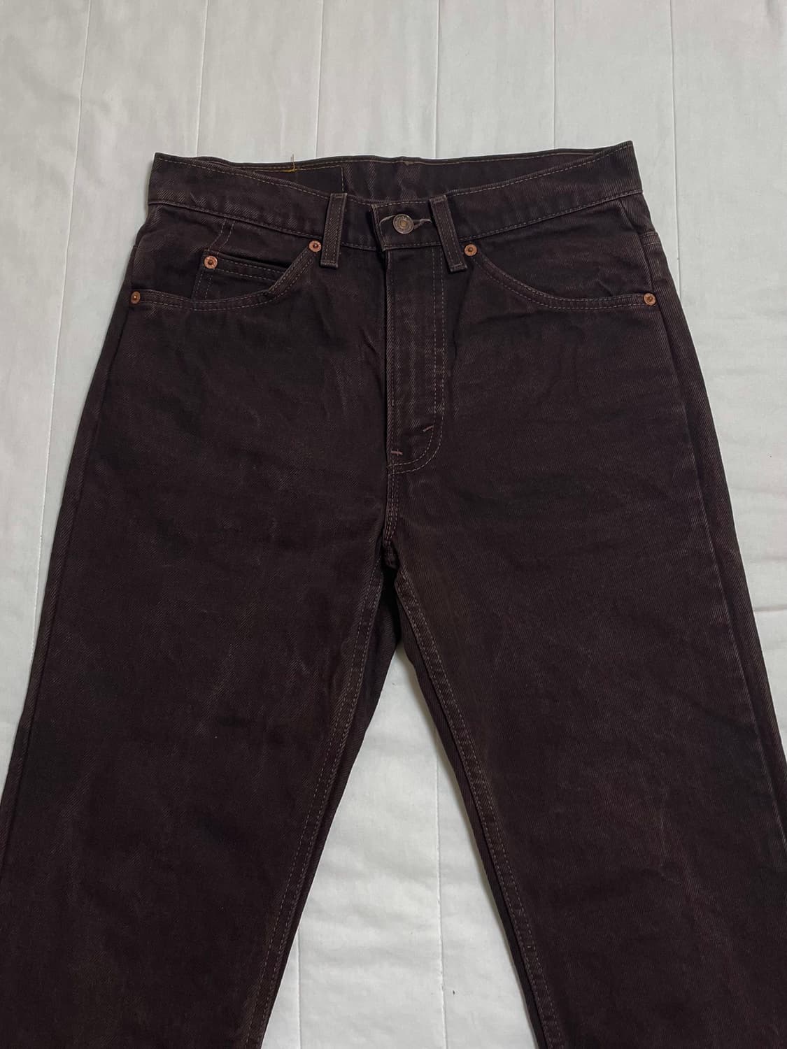 리바이스 90s 브라운 517 부츠컷 벨바텀 상품이미지2