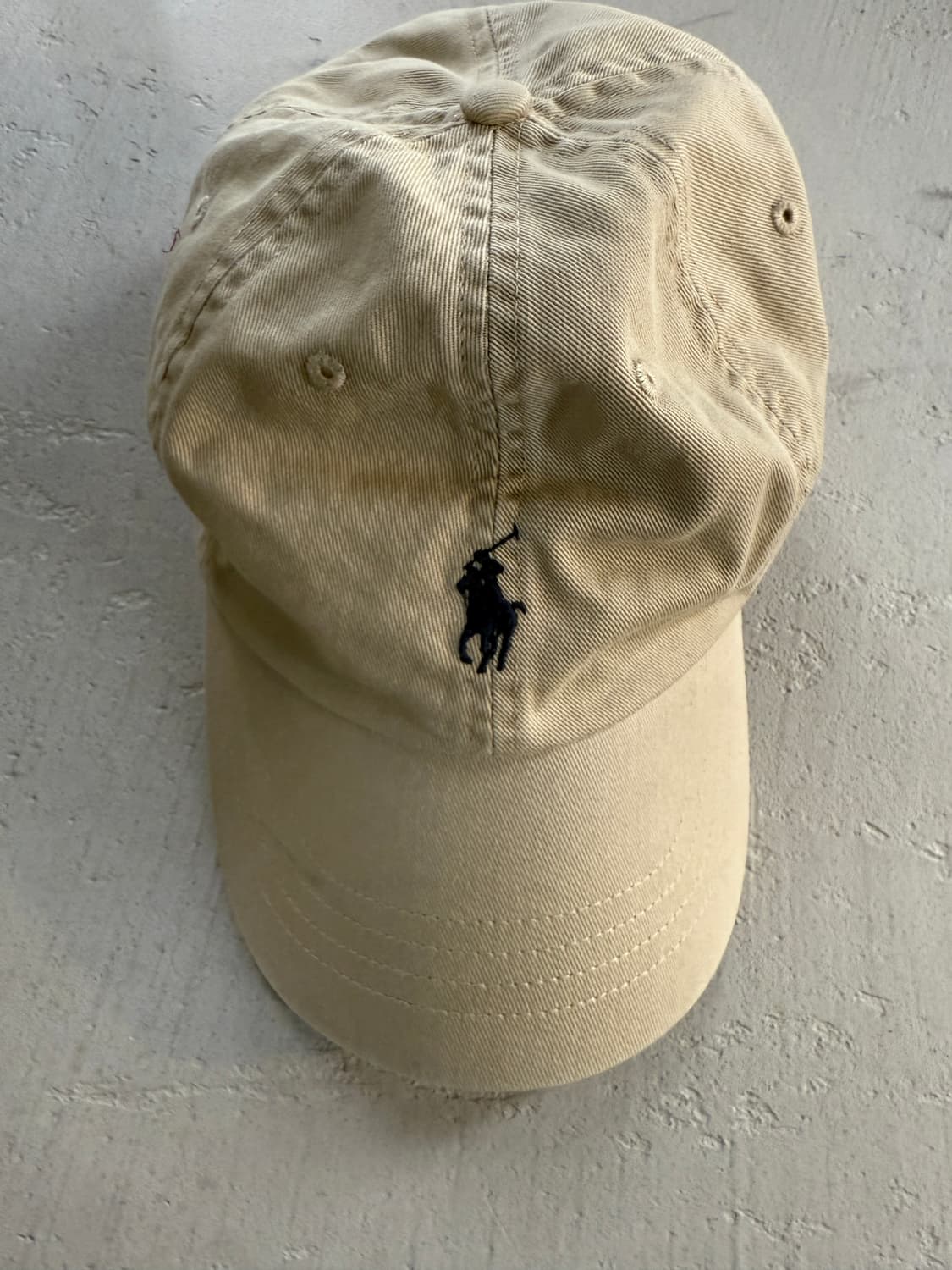 폴로 랄프로렌 베이지 볼캡 상품이미지2