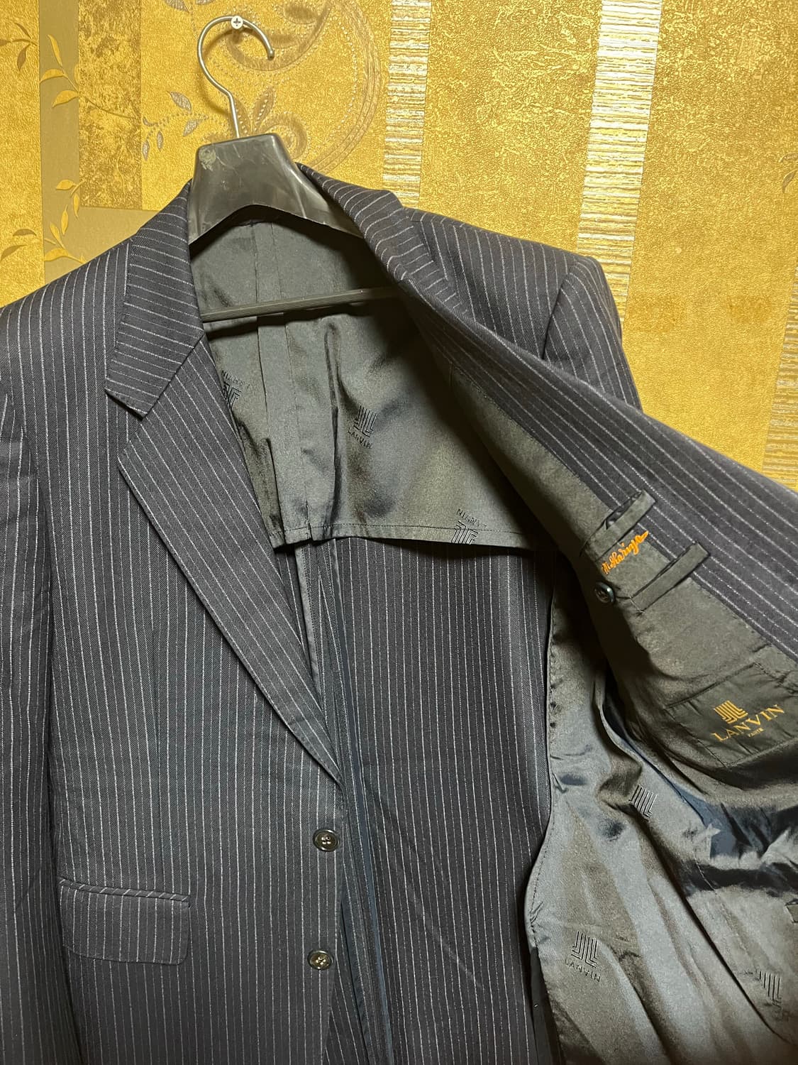 LANVIN 빈티지 남색 블레이저 자켓 상품이미지4