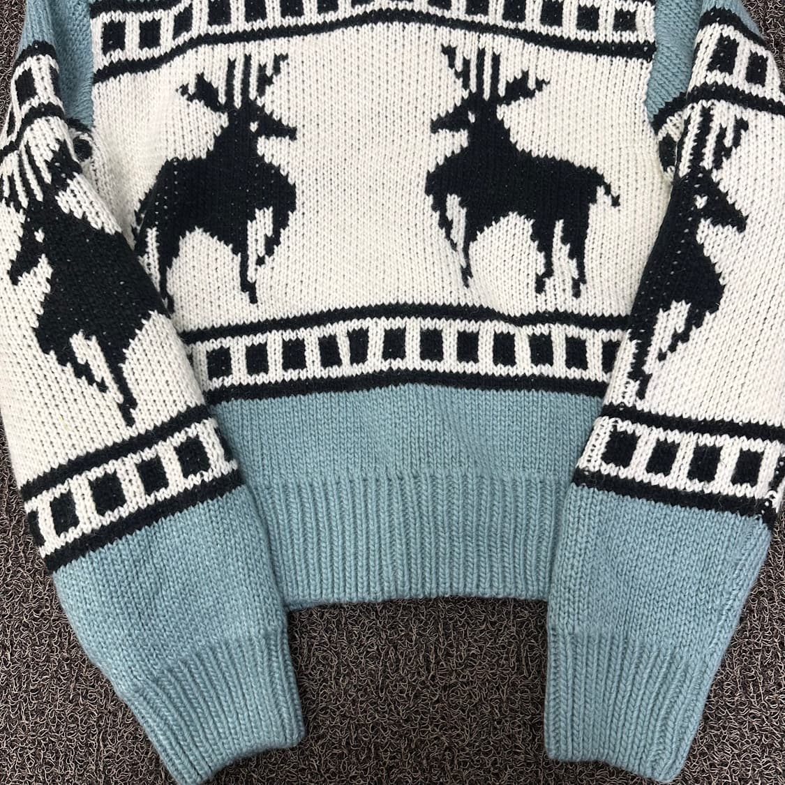 파르티멘토 노르딕 여성 니트 집업 FREE 상품이미지8