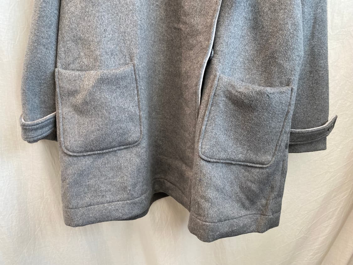 LADORA 울혼방 후드 코트 상품이미지4