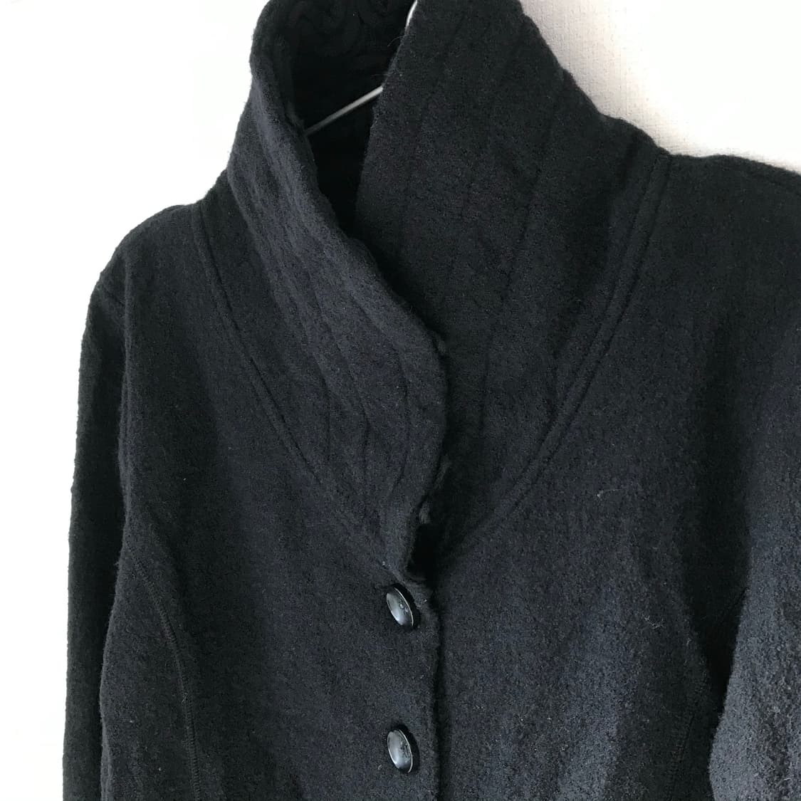 Appliqué collar wool jacket 아플리케 칼라 울 자켓 상품이미지7