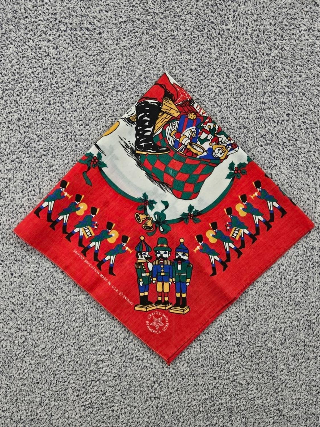 USA 산타클로스 반다나 ( 54X54 ) / 11857 상품이미지5