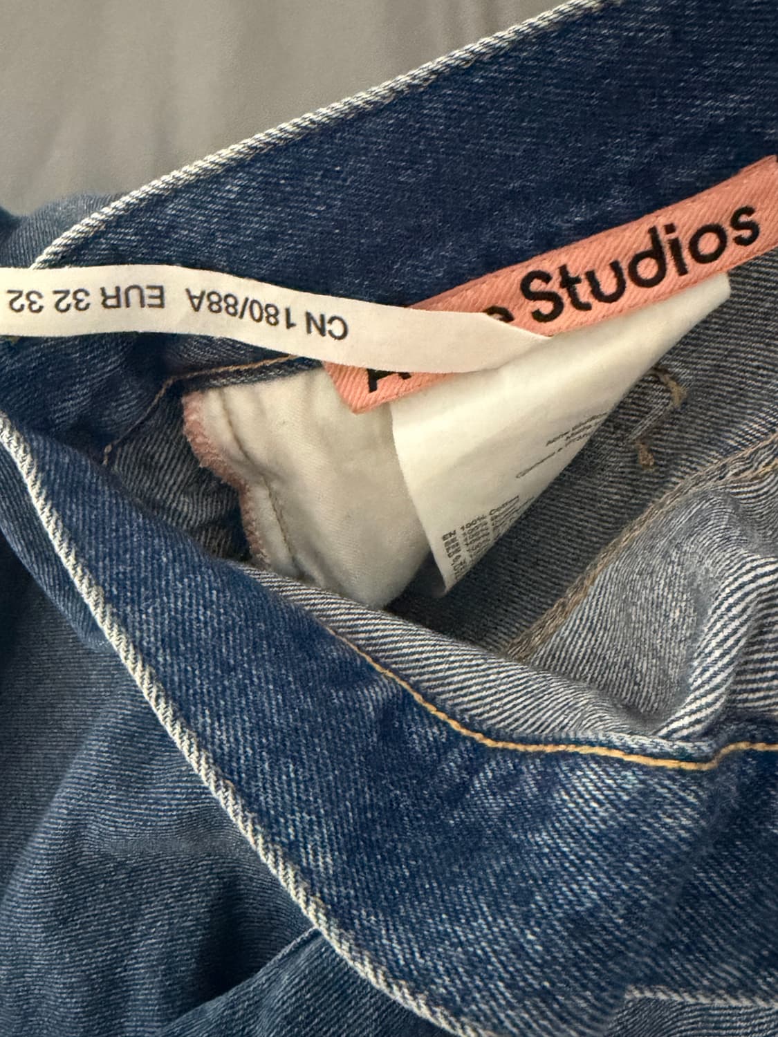 아크네 스튜디오 toj 루즈핏 데님 32 상품이미지4