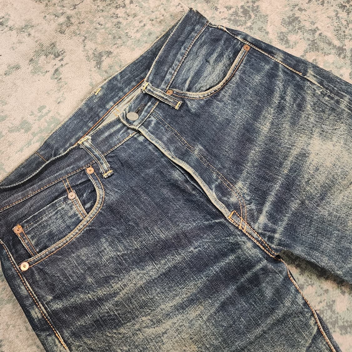 45rpm 셀비지 데님팬츠 상품이미지3