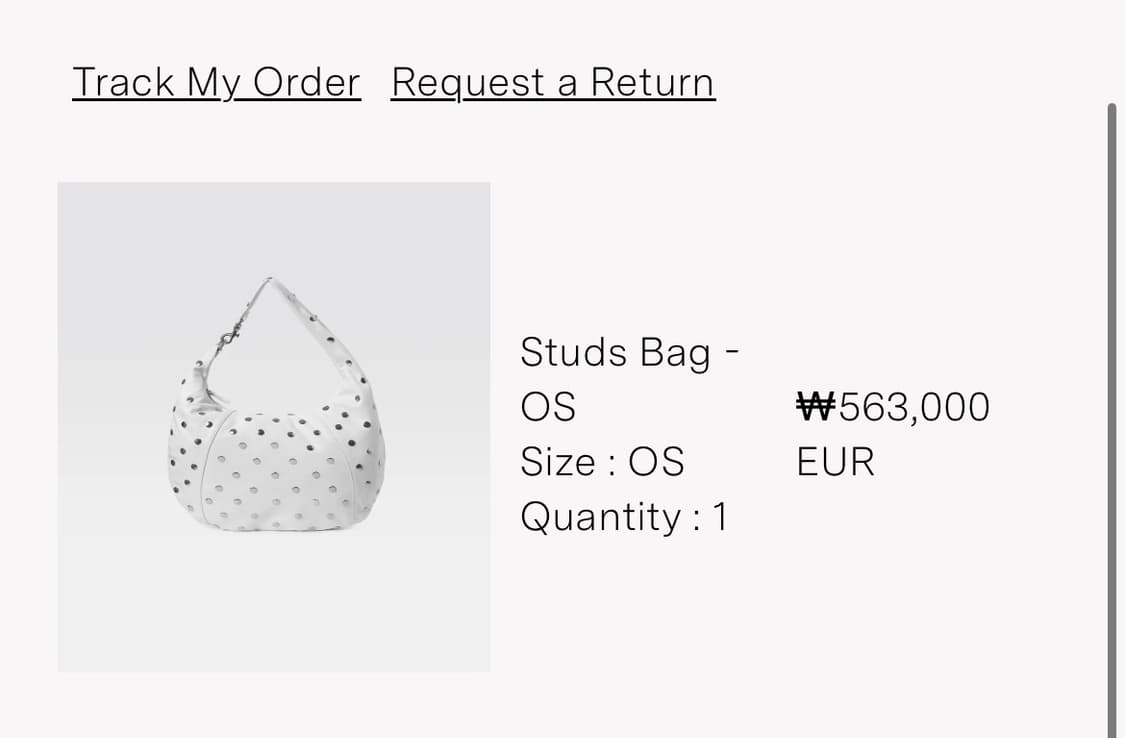 기마구아스 폴라 스터드백 화이트 상품이미지1