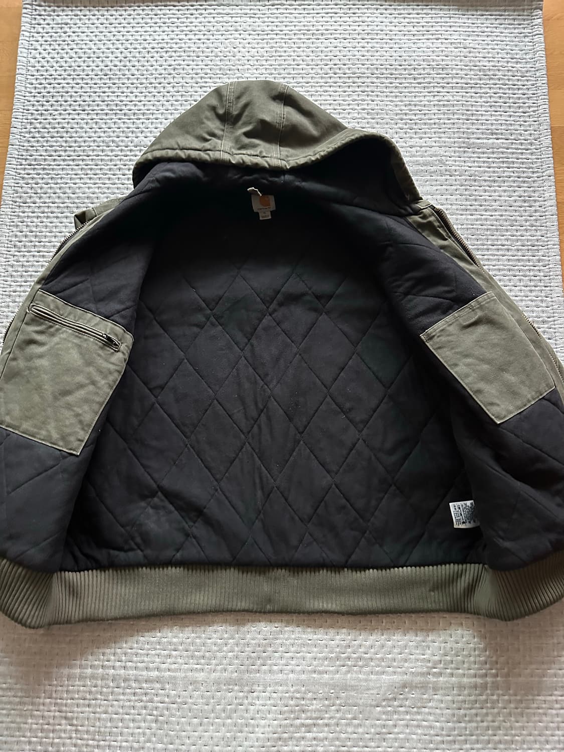 [XL] 칼하트 j130 샌드스톤 덕 액티브 자켓 상품이미지2