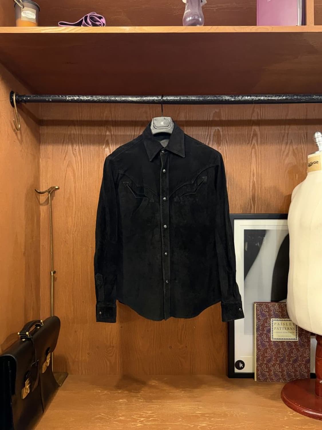 피체 스웨이드 웨스턴 셔츠 상품이미지1