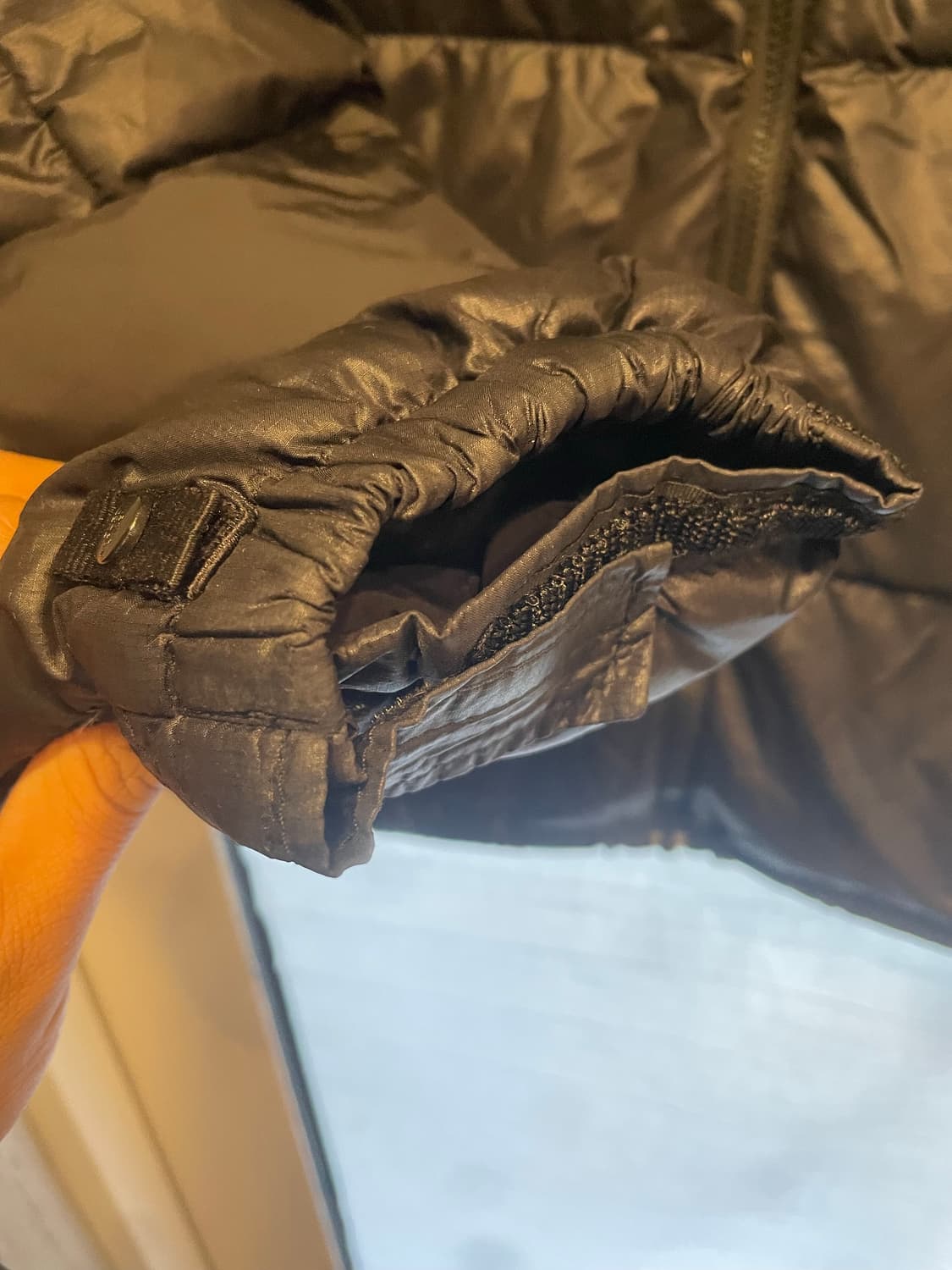 노스페이스90사이즈 실측55 기장70  상품이미지3