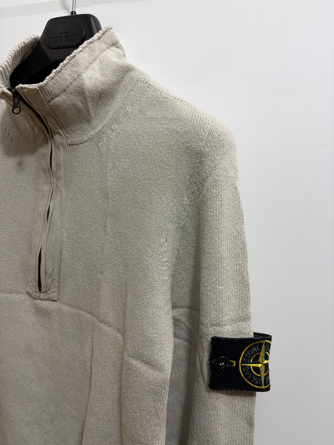 스톤아일랜드 정품 하프집업 니트 상품이미지4