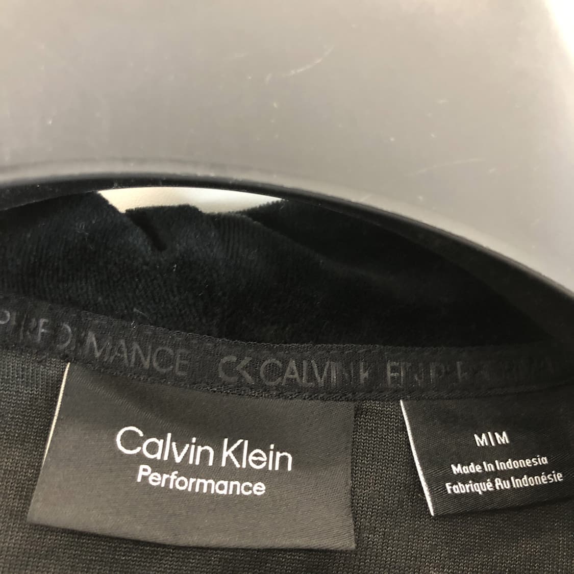 ck 캘빈클라인 벨루어 후드집업 M 상품이미지5