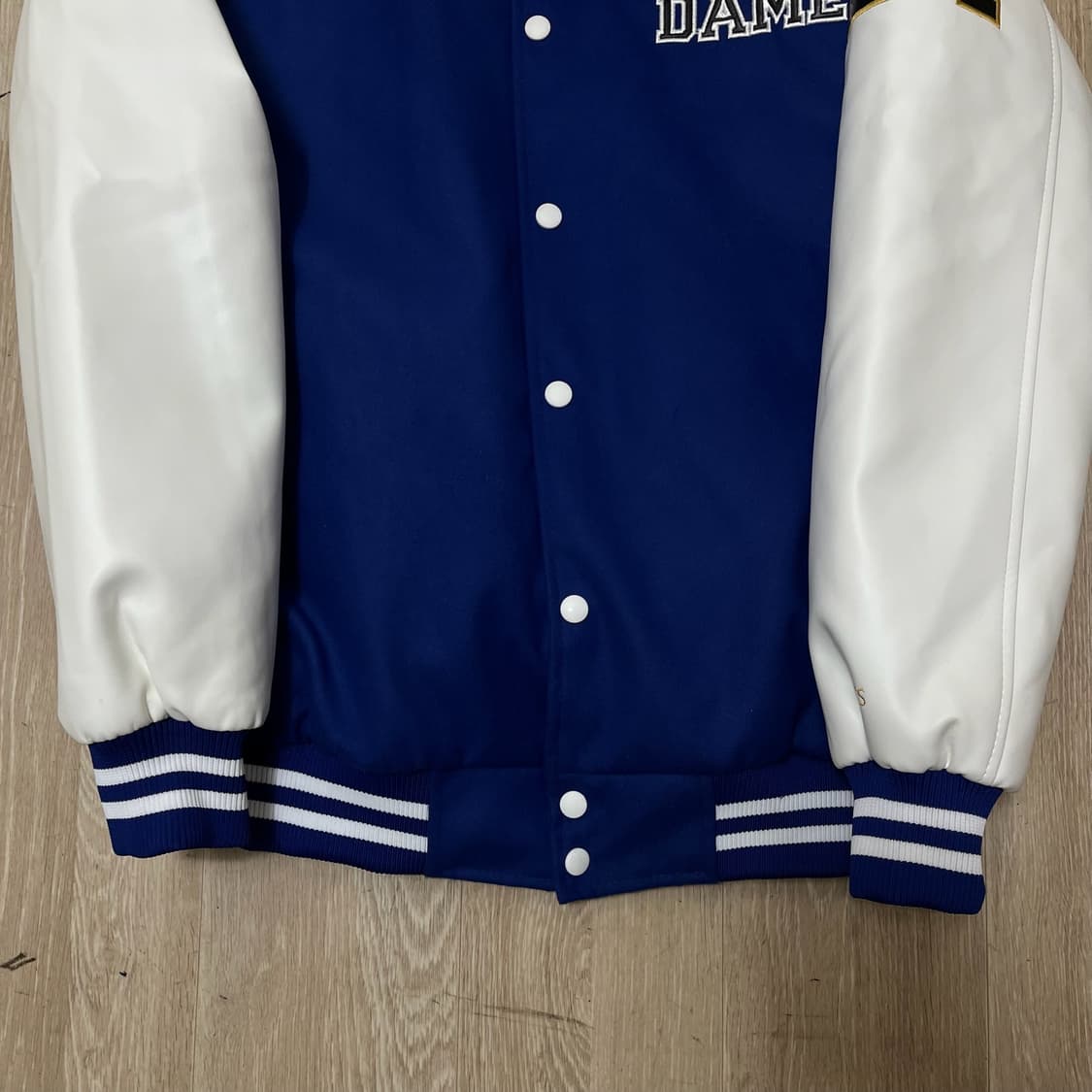 DAME 24 항공 빅로고 야구점퍼 바시티자켓 XL/105  상품이미지5