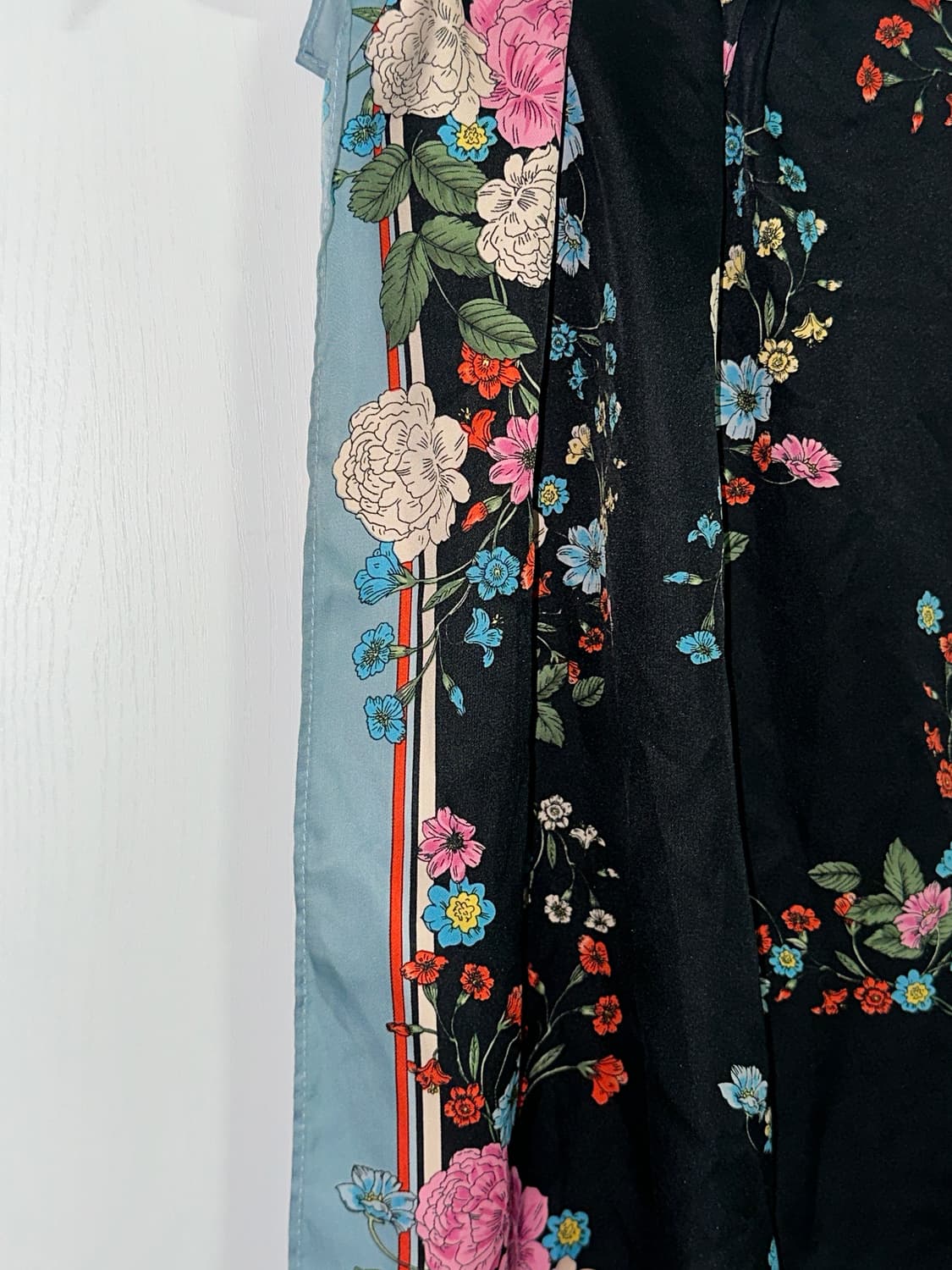 꽃패턴 빈티지 스카프 상품이미지4