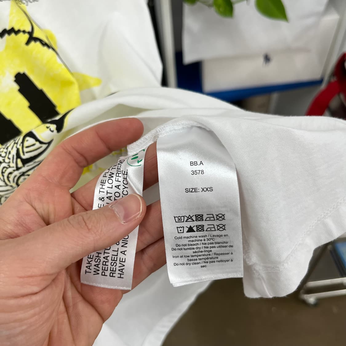 가니 반팔 티셔츠 XXS 상품이미지4