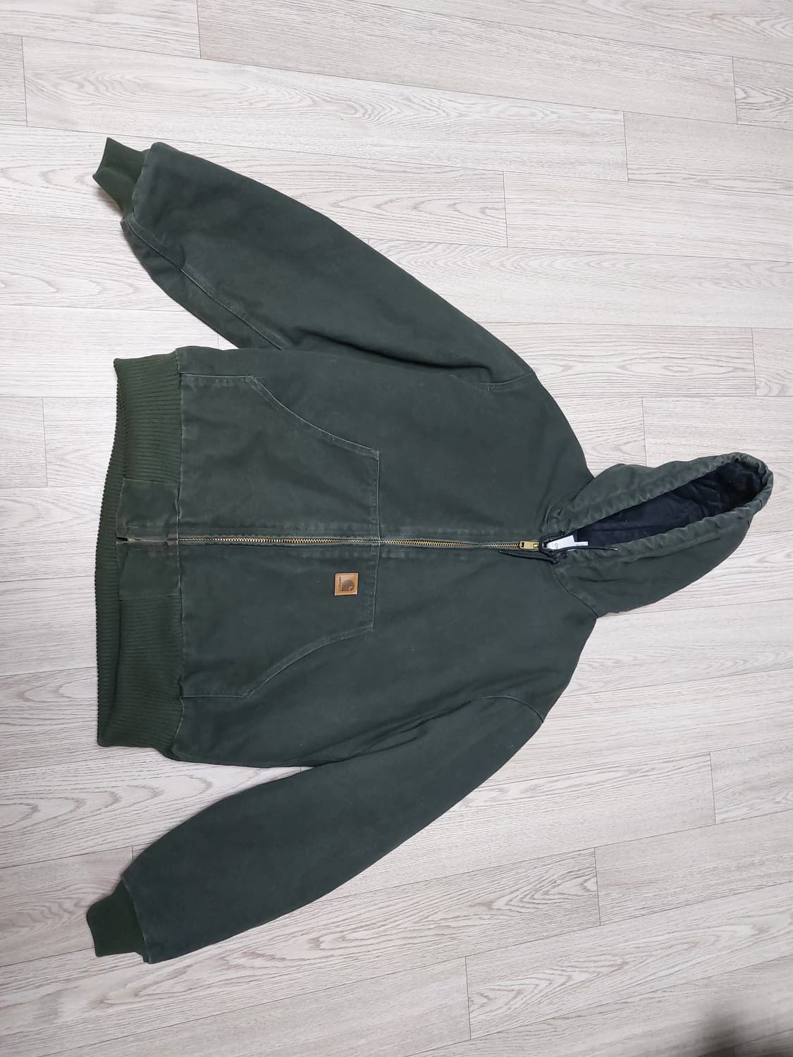 칼하트 액티브 j130 mos 모스그린 L 상품이미지1