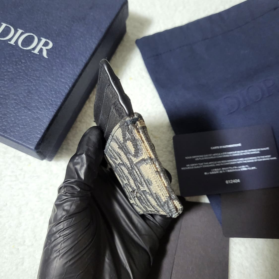 [풀구성] 디올 오블리크 카드홀더 카드지갑 상품이미지5