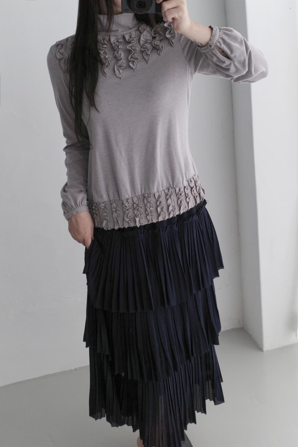 pleats cancan skirt 상품이미지7